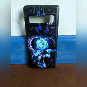 Google Pixel 6 Pro Case-Blue Rose (Nwt)